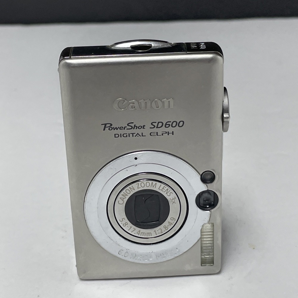 Canon PowerShot Digital ELPH SD600 / Digital 6.0MP Digital Camera